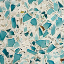 Vetrazzo® Vetrazzo® Floating Blue Glass Kitchen products Vanity units / Wash basins