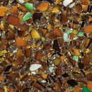Vetrazzo® Vetrazzo® Alehouse Amber w. Patina Glass Kitchen products Vanity units / Wash basins
