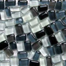 Jewel Stones Jewel Stones Greys Material: vidrio Mosaicos de pared Vidrio: mosaicos