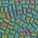 Jewel Stones Jewel Stones Pastels Glass Glass: mosaics Wall mosaics