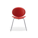 Tamago Leather chair Area Declic
