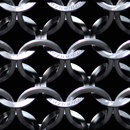 Kaynemaile Limited KML22 Pewter Ceiling systems Complements Partitions / Space division Polymers Wall hangings / Draperies