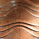 Hyperwave Tide Carrelage mural Matériau: Pierre naturelle