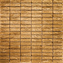Petra Antiqua srl MOS/1,5x5 Slate Gold Mosaic Natural stone Wall mosaics