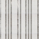 ONIX Cerámica Stripes white gold Glass Wall mosaics