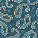 ONIX Cerámica Cashmere Blue Gold Mosaicos de pared Vidrio