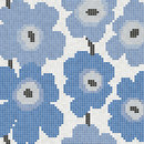 ONIX Cerámica Dahlia blue Glass Wall mosaics