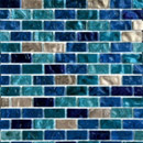 L.I.K.E. Brick Blend Blu BRK 620 Glas Wandmosaike
