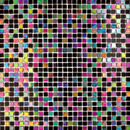 L.I.K.E. Micron MCR 04 IRID Glass Wall mosaics