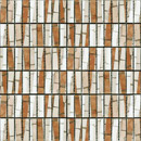 MegaTiles Limited Bamboo Rosso Rosa Mosaici per pareti Pietra naturale