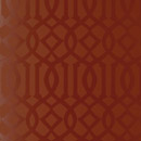 Imperial Trellis Cinnabar Gloss wallcovering F. Schumacher & Co.