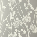 F. Schumacher & Co. Moonpennies Silver wallcovering Carta da parati