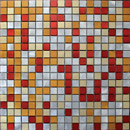 Metal Border Italia MBM301GFU Fuoco Graffiato Glass: mosaics Metal Wall mosaics
