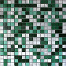 Metal Border Italia MBM301GAQ Acqua Graffiato Métal Mosaïques murales Verre: mosaïques