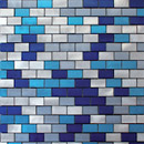Metal Border Italia MBM305GAR Aria Graffiato Glass: mosaics Metal Wall mosaics