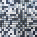 Metal Border Italia MBM381GSK Sky Graffiato Metallo Mosaici per pareti Vetro: mosaici