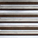 Metal Border Italia MBM383GSA Sand Graffiato Métal Mosaïques murales