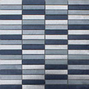 Metal Border Italia MBM388GSK Sky Graffiato Metallo Mosaici per pareti Vetro: mosaici