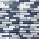 Metal Border Italia MBM387GSK Sky Graffiato Glass: mosaics Metal Wall mosaics