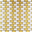 Metal Border Italia MBM305ORO Oro Satinato Metal Wall mosaics