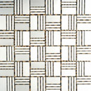 Metal Border Italia MBM310S Sam Satinato Métal Mosaïques murales
