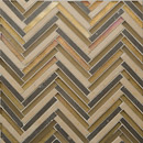 Mandala Avani Herringbone Chill Material: Glass Material: Natural stone Wall mosaics