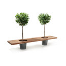 extremis Romeo & Juliet Bancs publics Espace d'attente / Lounge Mobilier urbain Sièges de jardin