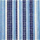 Mosavit Vintage Lineal Azules Glass Wall mosaics