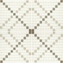 Mosavit Vintage Frames blanco-platas Glass Wall mosaics