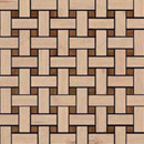 Kuups Design International Plaited - Woodmix Madera Mosaicos de pared Mosaicos de suelo Suelos de madera