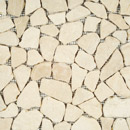 Get Stoned Tumbled Stone IA-404 White Flat Mosaici Mosaici per pareti Pavimenti in pietra naturale Pietra naturale