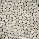 Get Stoned Pebbles IA-418 Mini White Mosaici Mosaici per pareti Pavimenti in pietra naturale Pietra naturale Vetro: mosaici