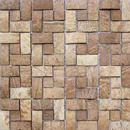 Omarno Boracay palm mosaic Coconut Recycled material Wall mosaics