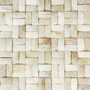Omarno Maldives palm mosaic Coconut Recycled material Wall mosaics