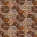 Ken Mason Tile / BCIA Windsor W21 Escheresque Material: Ceramic Wall mosaics