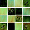 Royce Wood Moss Mix glazed tiles 10x10 cm Ceramic Wall tiles