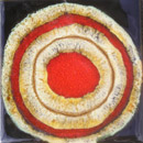 Royce Wood Poppy Wheat Rings glazed tile Azulejos de pared Cerámica