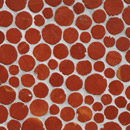 Round Dia M Roso Mosaic Miro Production