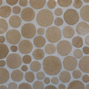 Round Dia M White Sandstone Mosaic Miro Production