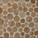 Round Dia M Yellow Sandstone Mosaic Miro Production