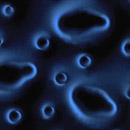 Pisani Liquid Glass Electric Blue Glass Wall panels Wall tiles