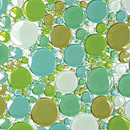 Bubbles Glass Mosaic M03 EVIT