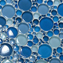 Bubbles Glass Mosaic M05 EVIT