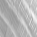Móz Designs Ripples Pattern architectural metal Metal Paneles de techo Paneles murales