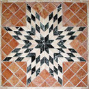 Lithos Mosaics Synthesis GS Terevinthos Pavimenti in pietra naturale Pietra naturale Rosoni