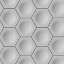 Daniel Ogassian 3D6 Modular ceramic tile Material: Ceramic Wall mosaics Wall tiles