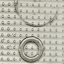 padlab Bubble Glass Wave Pattern Paneles murales Vidrio