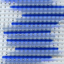 padlab Bubble Glass Blue Wave Panneaux muraux Verre