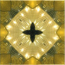 Dominic Crinson Yellow Glitz 5 Ceramic Wall tiles