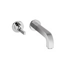 Axor Citterio Single Lever Basin Mixer for concealed installation with escutcheons and spout 165mm wall mounting DN15 Hansgrohe
